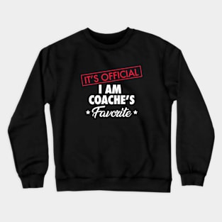 It's Official. I Am Coache's Favorite Crewneck Sweatshirt